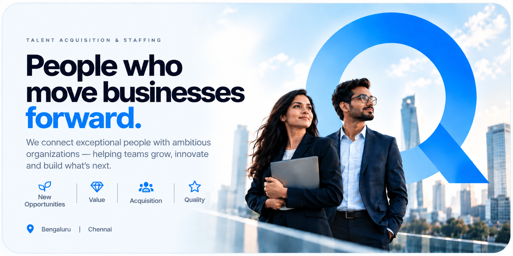 NOVAQ talent acquisition and staffing banner